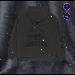 No Explanation Just Reputation sweatshirt *authentic* M/L NWT